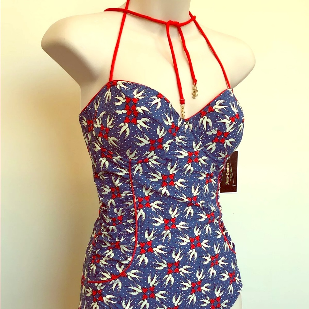 New with tag juicy couture bathing suit 1 piece M